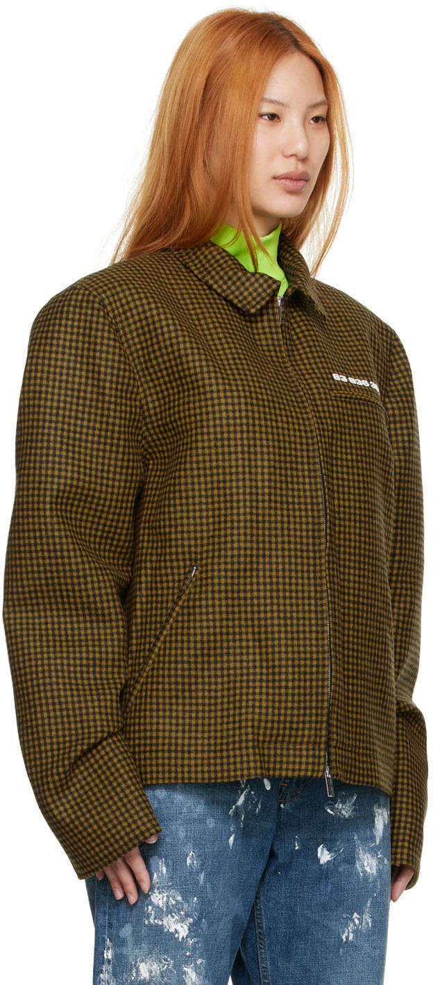 Яке VETEMENTS Wool Zip-Up Jacket Кафяво | VL12JA100Y, 1