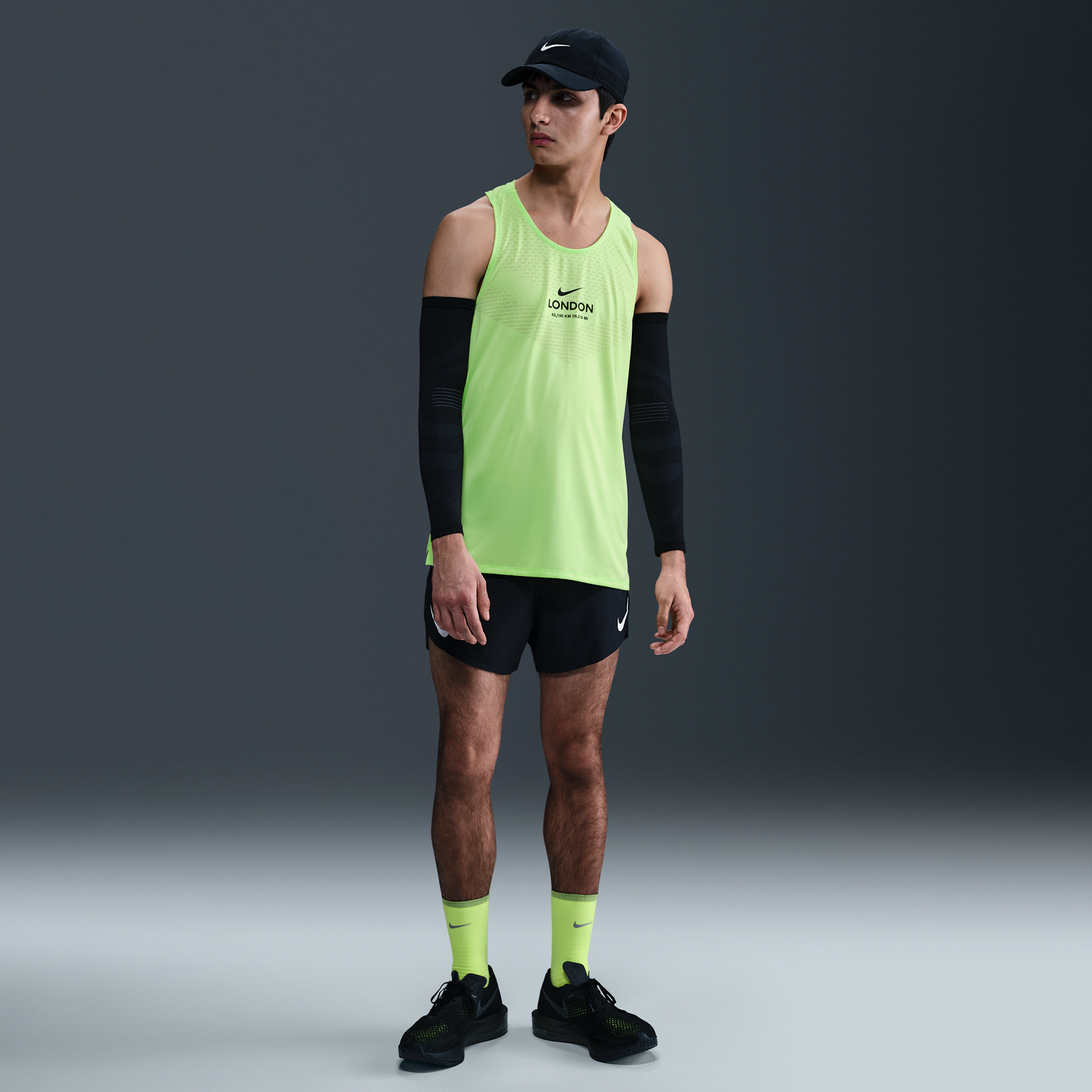 Потник Nike Stride Dri-FIT ADV Running Singlet Зелено | IF0440-337, 1