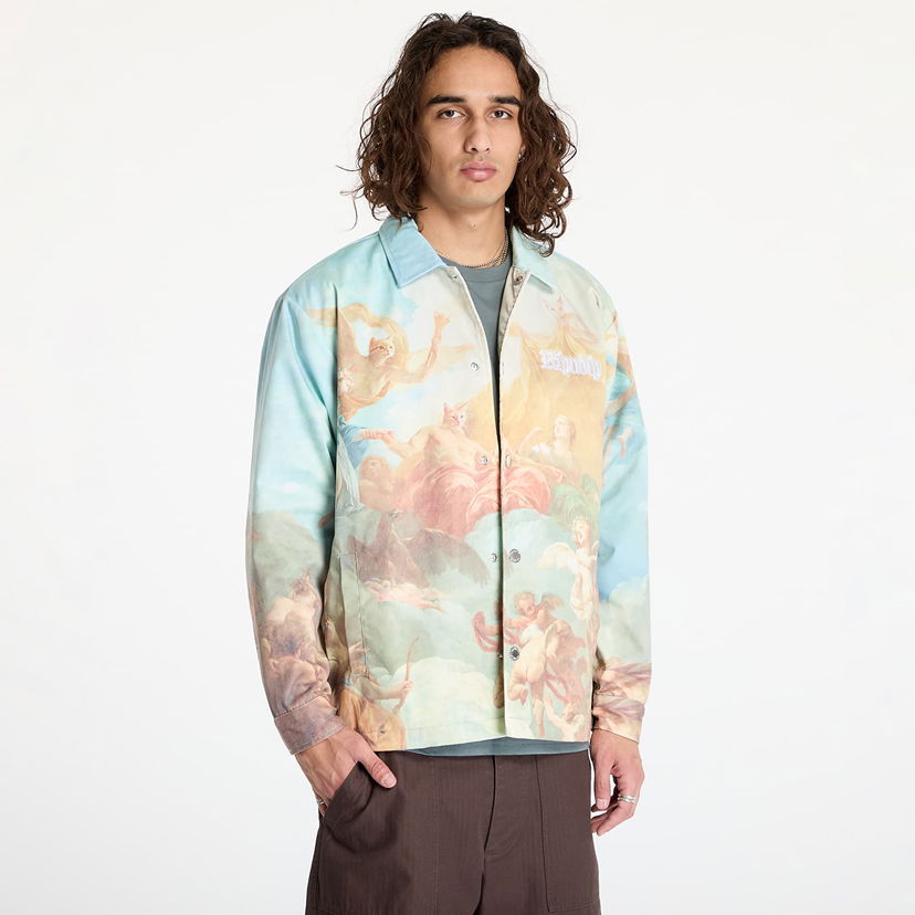 Яке RIPNDIP Jacket Heavens Waiting Button Up Jacket Multi XXL Многоцветен | RNDFAL24101