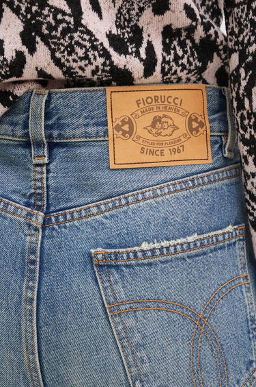 Дънки Fiorucci Fiorucci Flared Medium Waist Jeans Синьо | U01FPDJE083DN01DN02, 3