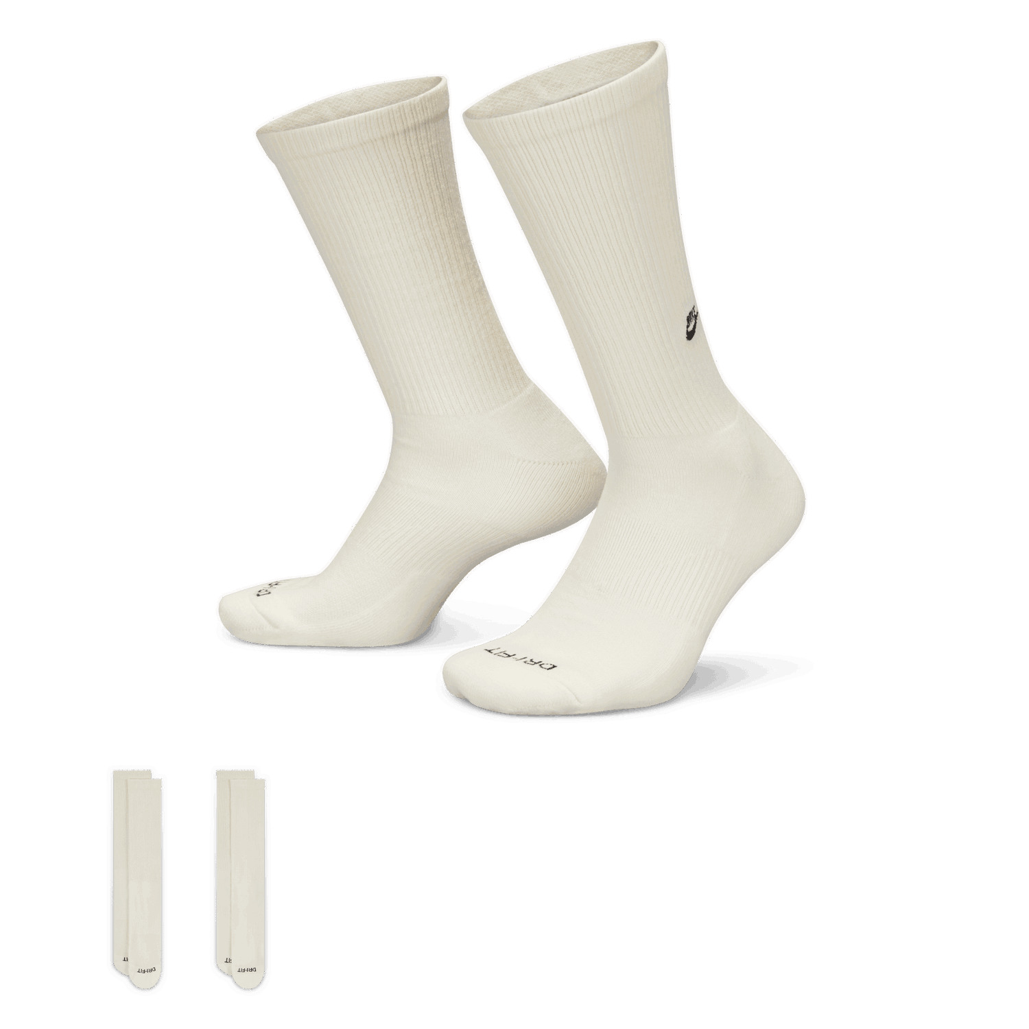 Чорапи Nike Everyday 2pairs Бяло | FZ3073-133, 0
