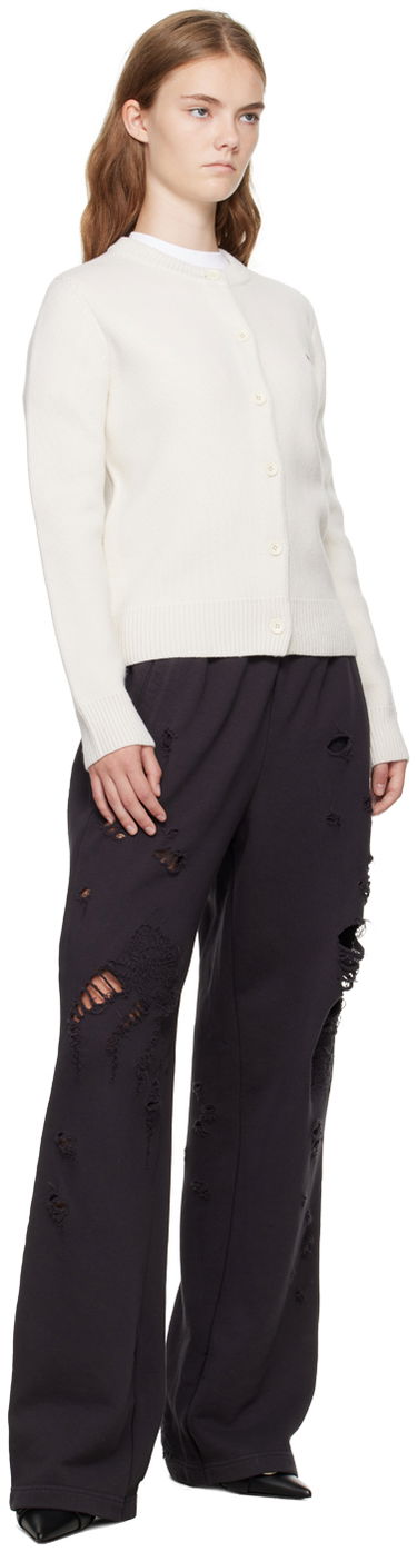 Пуловер We11done We11done Women's Cardigan Бяло | WD-KC2-24-602-W-IV, 3
