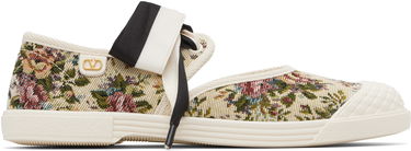 Кецове и обувки Valentino Valentino Garavani Bow Floral Jacquard Многоцветен | 7W2S0LH9XAA, 0