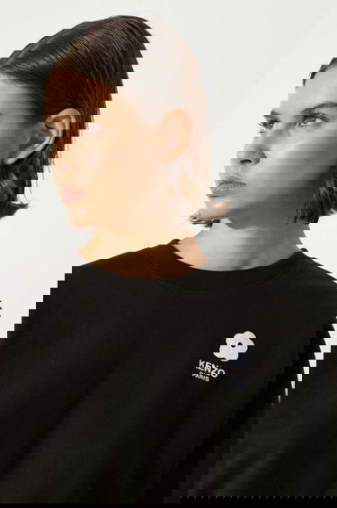 Суитчър KENZO Kenzo Flower Boke 2.0 Cropped Sweat Черно | FE62SW1664MI.99J, 4