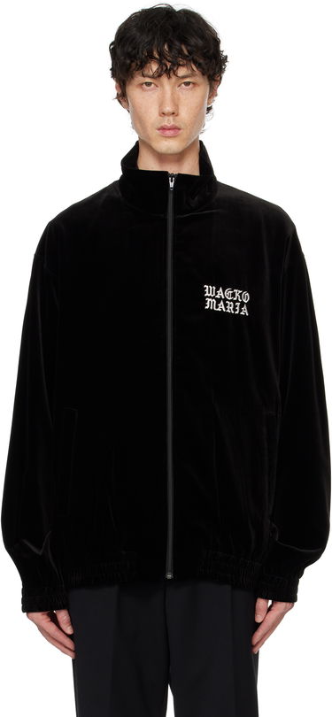 Яке WACKO MARIA WACKO MARIA Velvet Track Jacket Черно | 24FWE-WMO-TJ01, 0