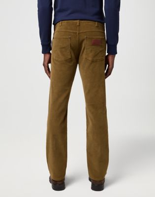 Панталони Wrangler Wrangler Greensboro Corduroy Straight Pant 44 x 34 Кафяво | 112370845:44:34, 0