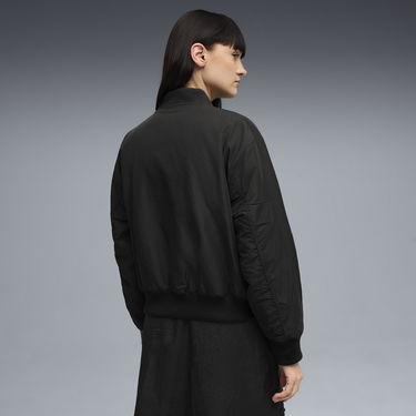 Яке бомбър Puma Women's T7 Satin Bomber Jacket Черно | 632168_01, 3