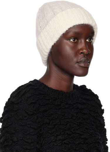 Шапка Cecilie Bahnsen Imogen Knit Beanie Бежово | 2.22KNI40004, 1