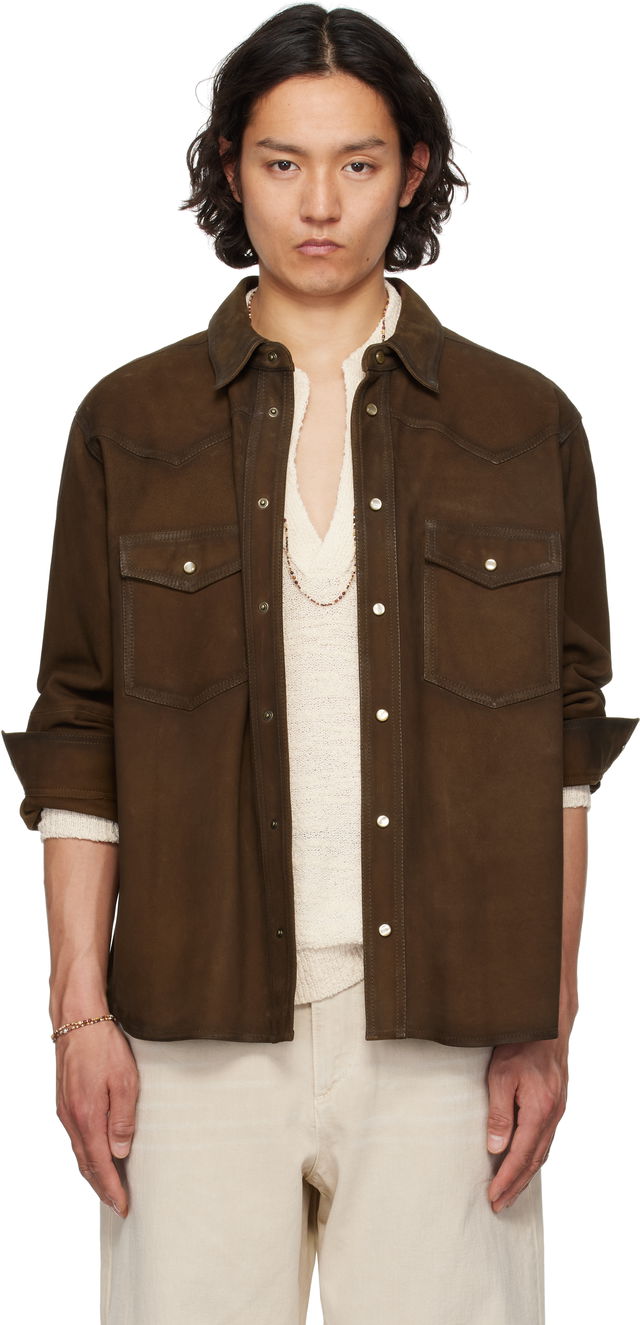 Isabel Marant Adrian Suede Shirt