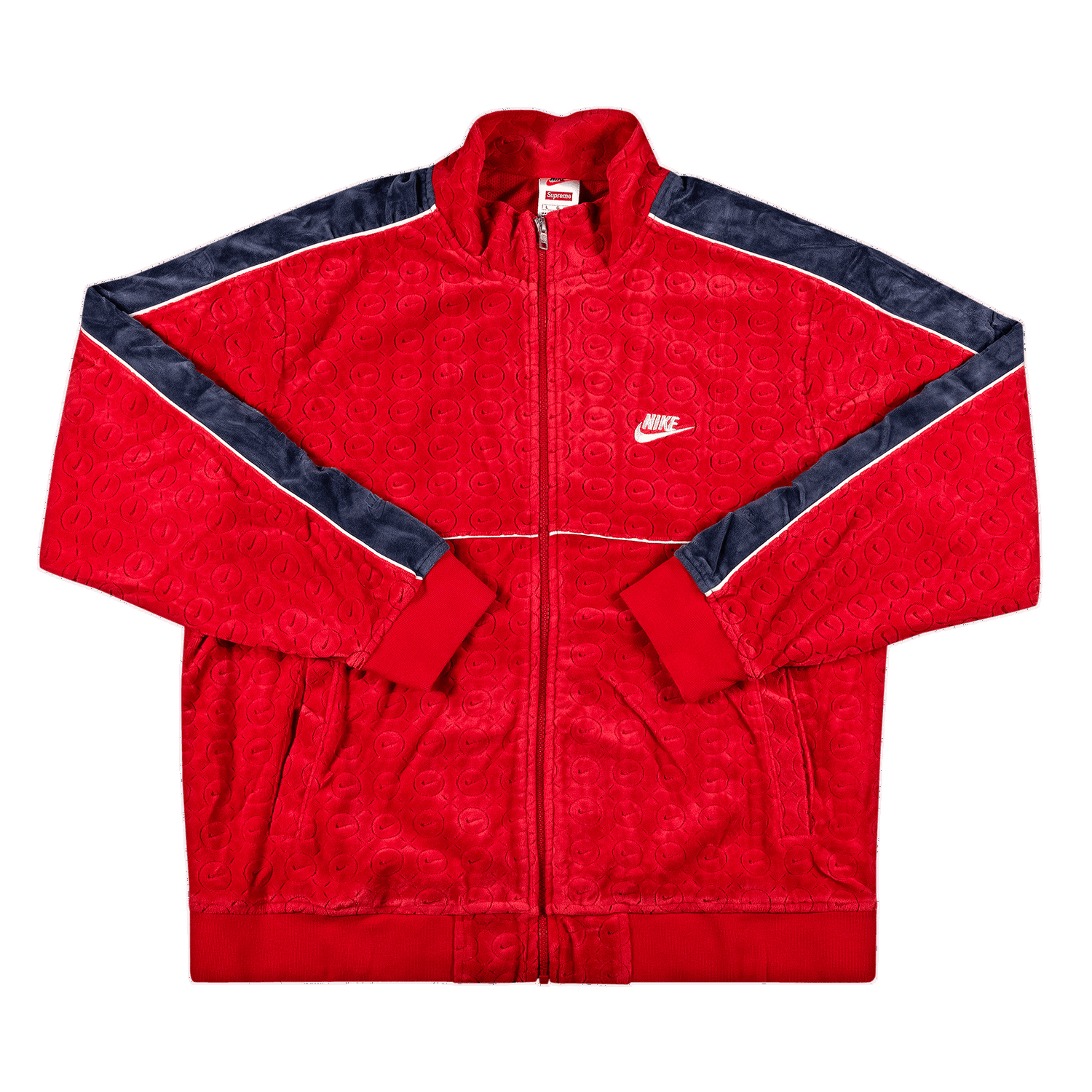 Яке Supreme Nike x Velour Track Jacket Червено | SS21J9 RED, 0