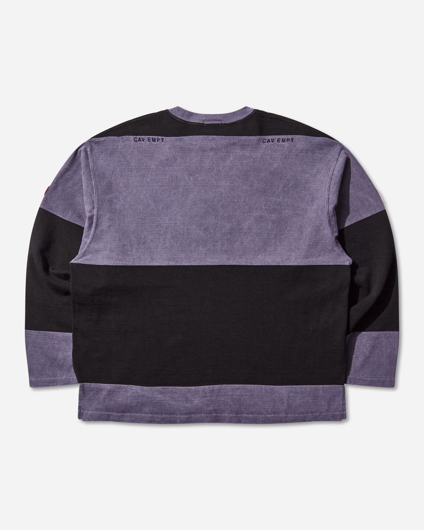 Тениска Cav Empt Overdye Stripe Longsleeve T-Shirt Многоцветен | CES28CS20 PURPLE