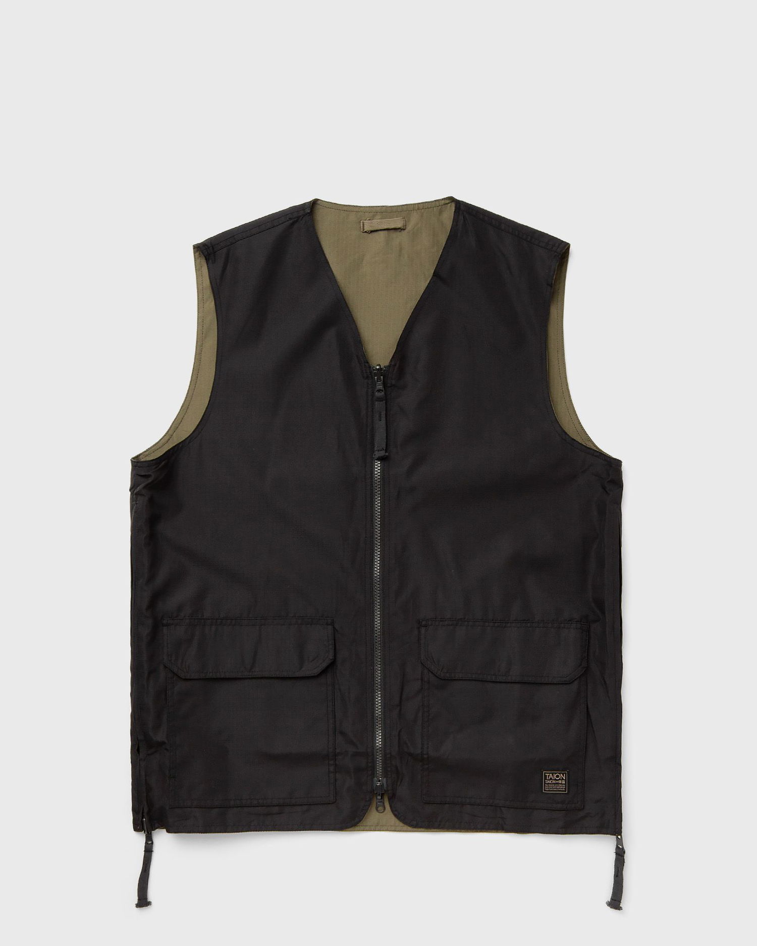 Жилетка TAION MILITARY RVS V NECK VEST Черно | TAION-R001ZNDML-1-BLACK, 0