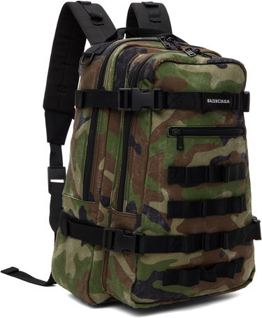 Раница Balenciaga Camo Army Space Backpack Зелено | 6936352AA7L2263, 1