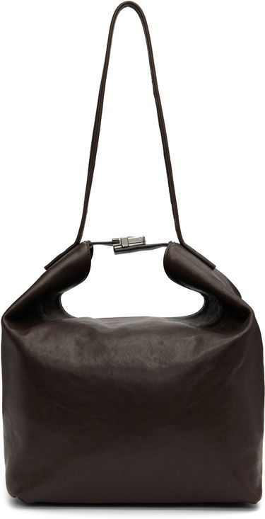 Дамска чанта BY FAR BY FAR Maxi Bea Creased Leather Bag Кафяво | MWBSB054LL034BR054PL, 0