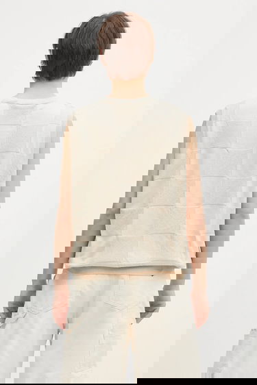 Пуловер Carhartt WIP Checker Vest Sweater Бежово | I034544.2LPXX, 2