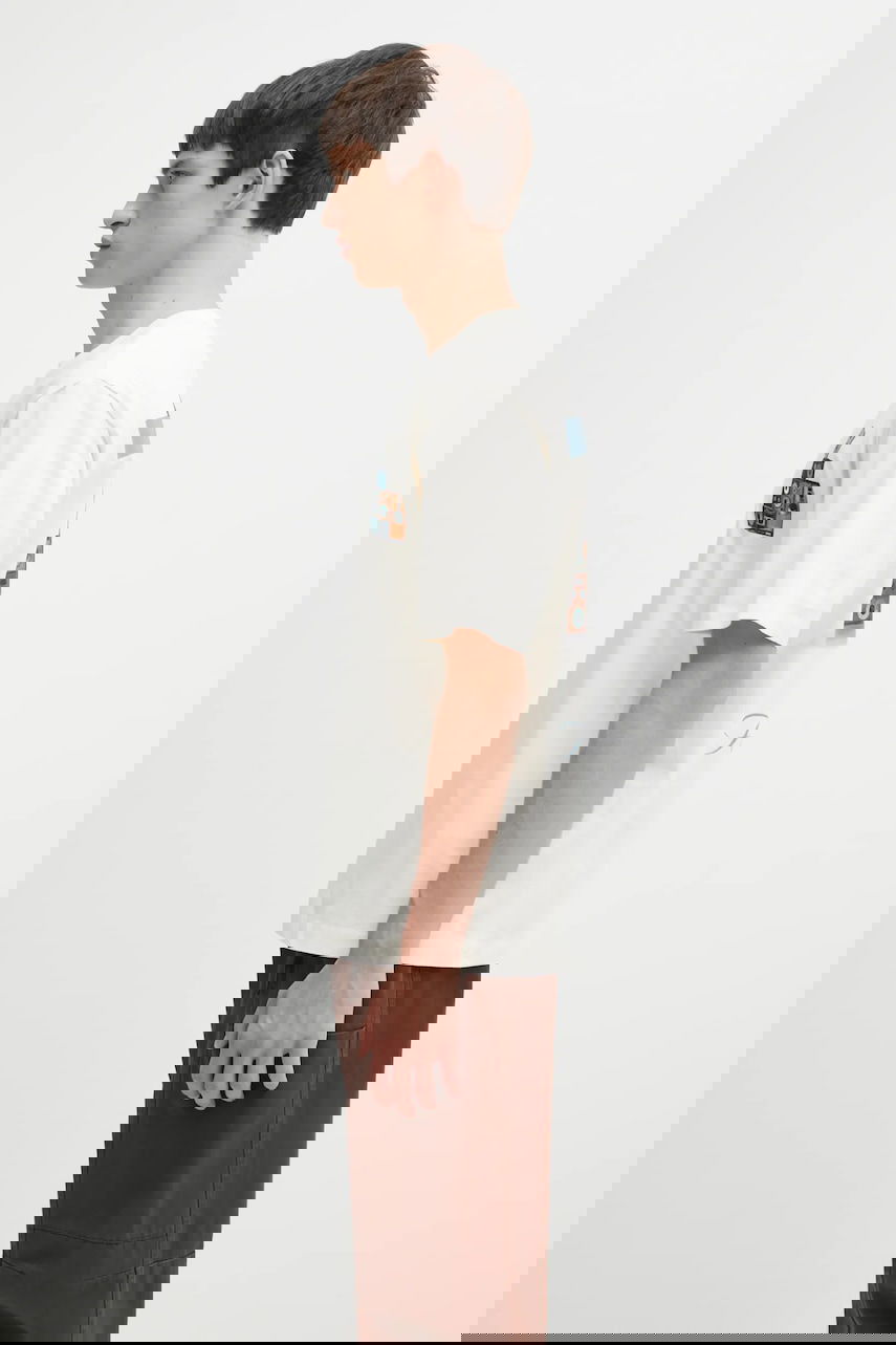 Тениска Filling Pieces Speaker Wall Graphic T-shirt Бежово | 422520500239, 1