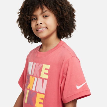 Съкратен топ Nike Sportswear T-Shirt Розово | DZ3579-894, 3