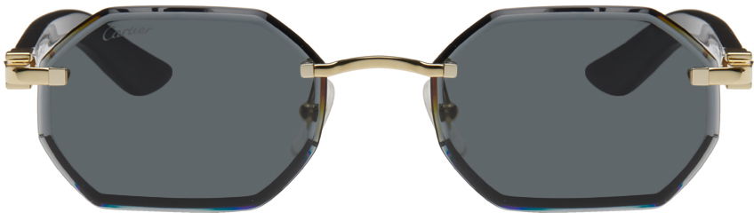 Слънчеви очила Cartier Signature C Sunglasses Сиво | CT0439S-001, 0
