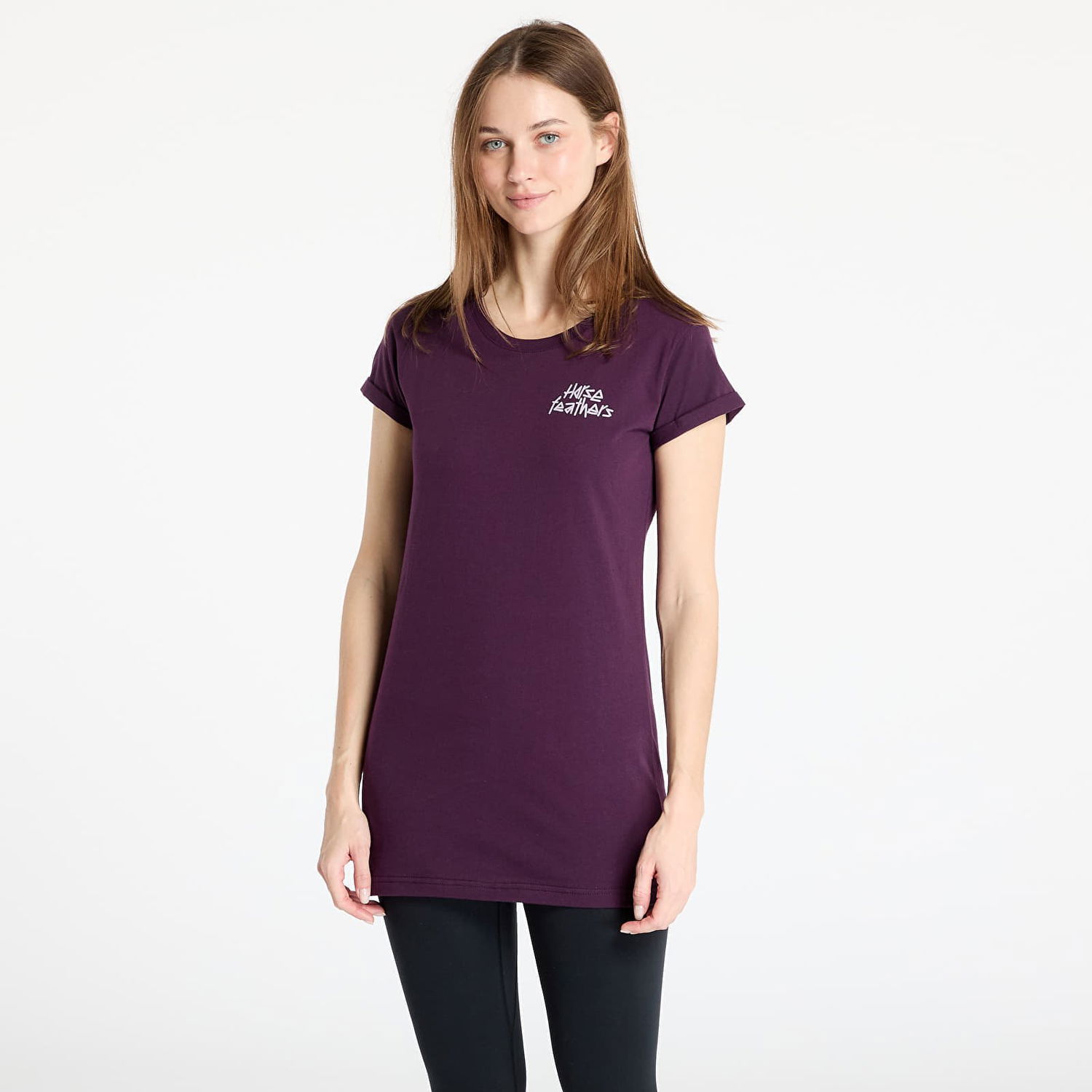 Тениска Horsefeathers Horsefeathers Lada T-Shirt Лилаво | SW941B, 0