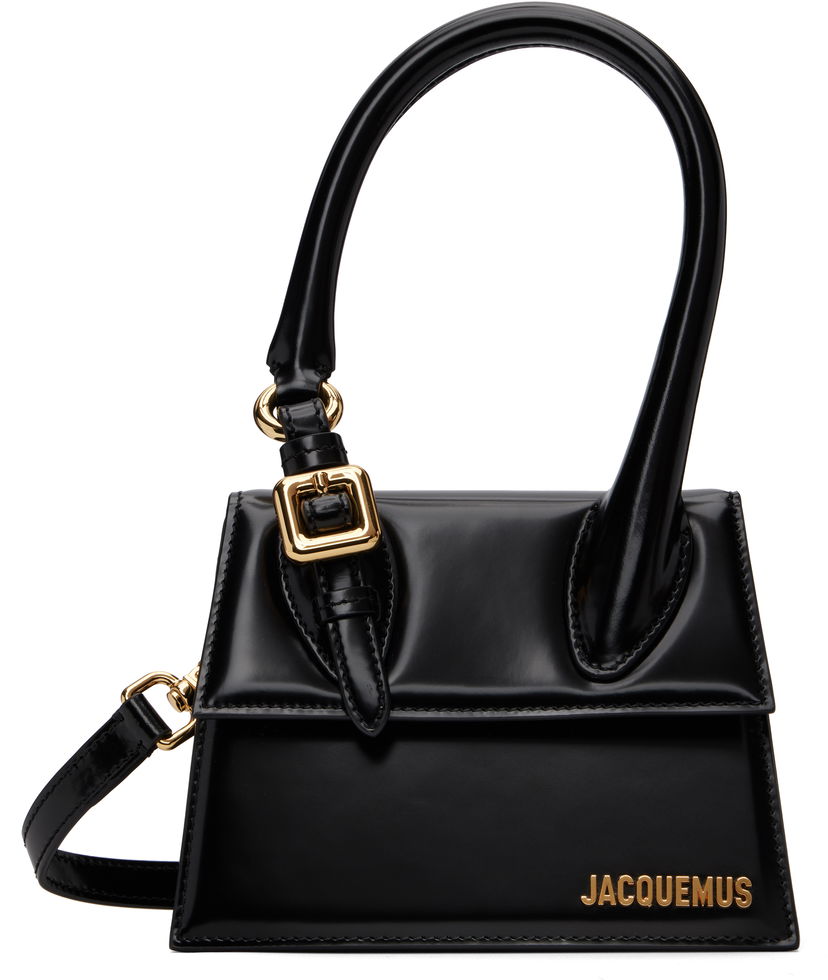 Дамска чанта Jacquemus The medium Chiquito with buckle Bag Черно | 23HBAW00327AC18A01