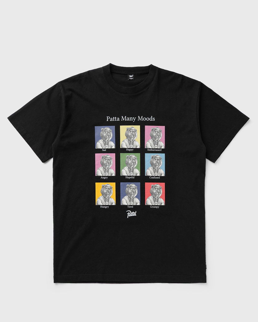 Тениска Patta Many Moods T-Shirt Черно | POC-AW25-1000-290-0075-001