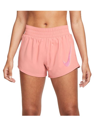 Dri-FIT One Swoosh Mid-Rise Brief-Lined Running Shorts