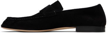 Кецове и обувки The Row The Row Soft Suede Loafers Черно | F1626-L305, 2