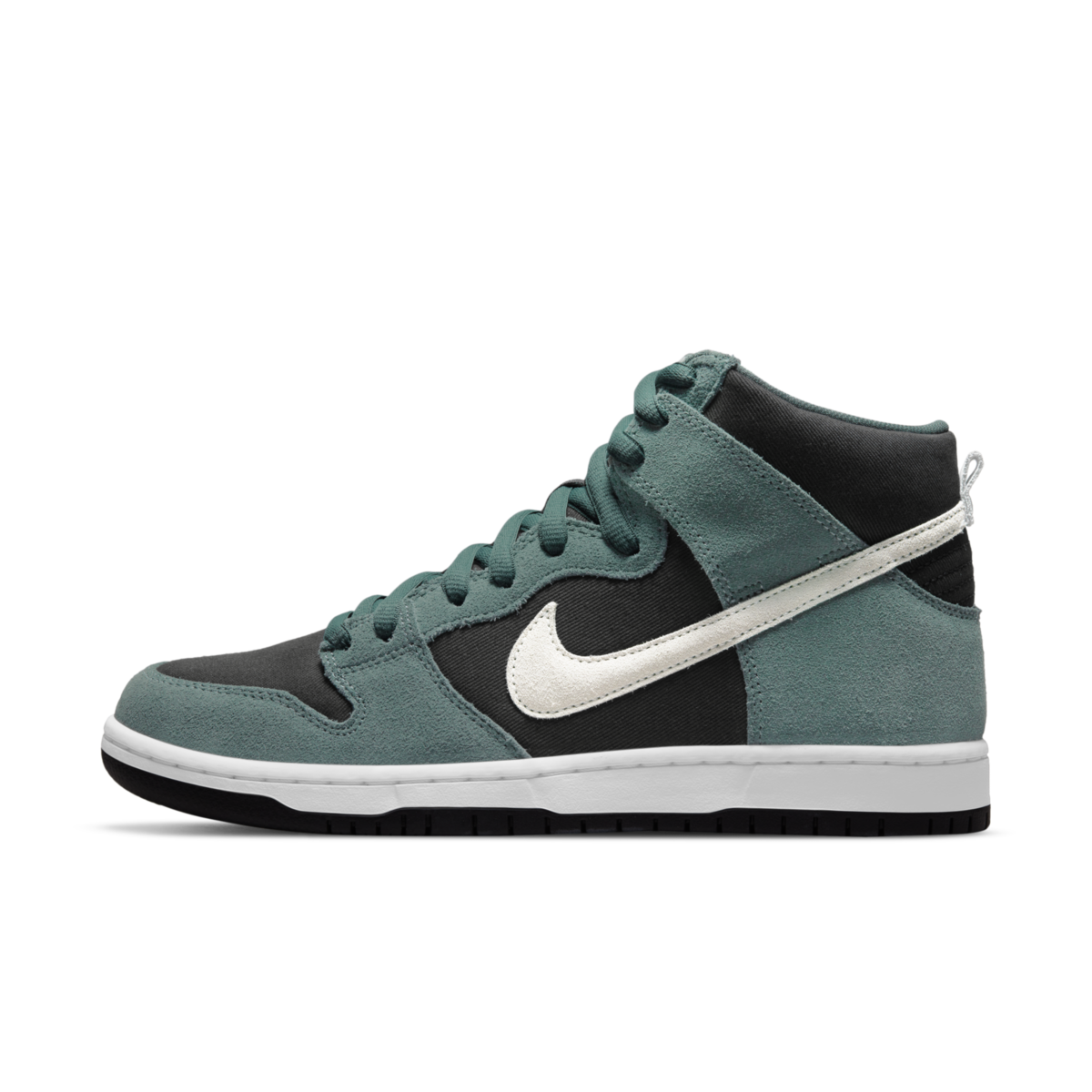 Кецове и обувки Nike SB Dunk High "Black/Green" Черно | DQ3757-300, 0
