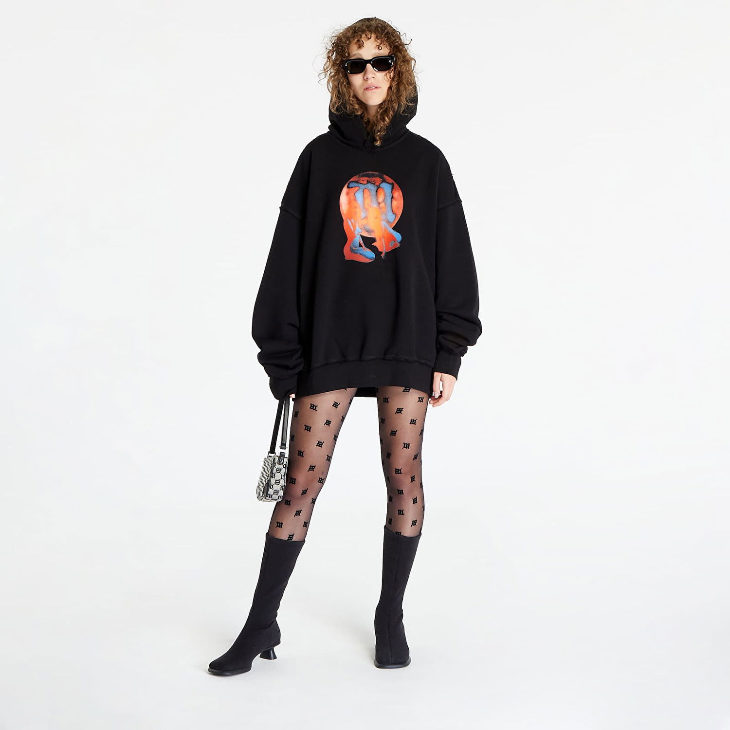 Чорапи MISBHV MISBHV Monogram Tights Black Черно | 4121A600, 1