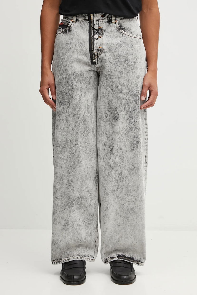 Дънки Martine Rose Martine Rose Zip Hem Jeans Сиво | 259WD09049