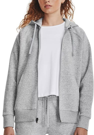 Суитчър Under Armour Rival Fleece Full-Zip Hoodie Сиво | 1379497-012, 0