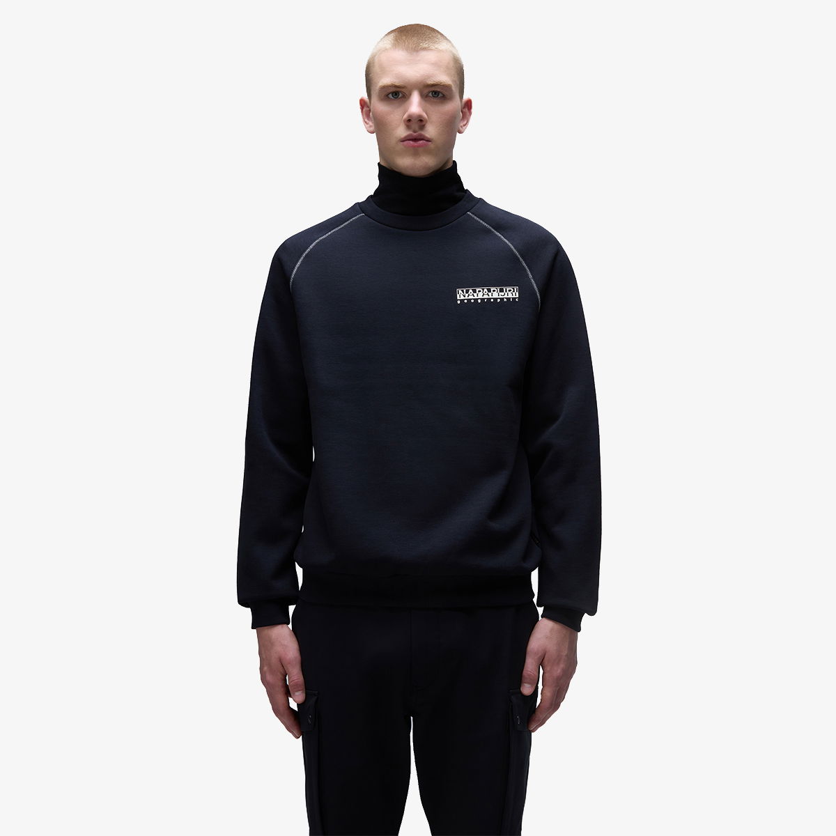 Суитчър Napapijri Black Graphic Sweatshirt Черно | NP0A4HZZ0411, 0