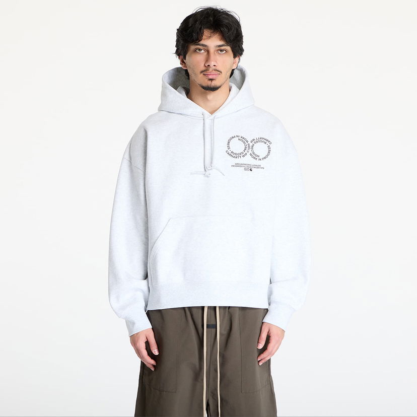 Суитчър Carhartt WIP Hooded Rotation Graphic Sweatshirt Сиво | I034690.00OXX