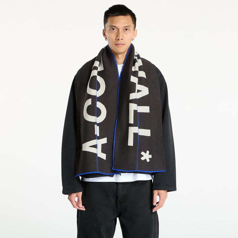 Шал A-COLD-WALL* A-COLD-WALL* Typographic Scarf Черно | ACWUA224 Grey