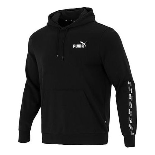 Суитчър Puma Essentials Tape Men's Hoodie Черно | 846560-01