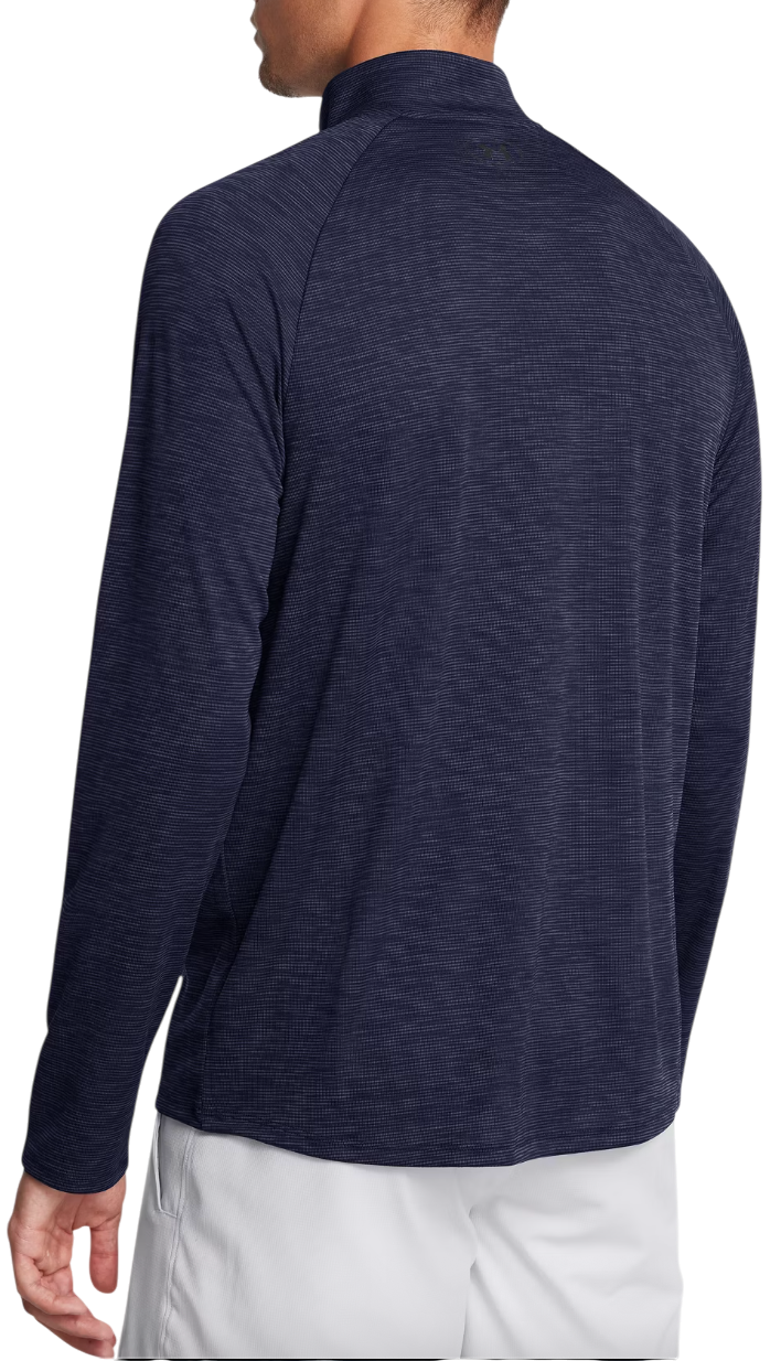 Суитчър Under Armour UA Tech Textured Long-Sleeve 1/2 Zip Тъмно синьо | 1382797-410, 1