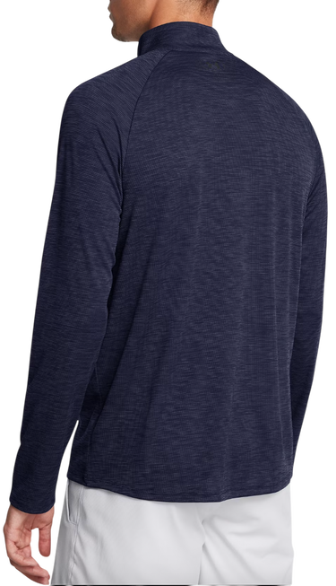 Суитчър Under Armour UA Tech Textured Long-Sleeve 1/2 Zip Тъмно синьо | 1382797-410, 1