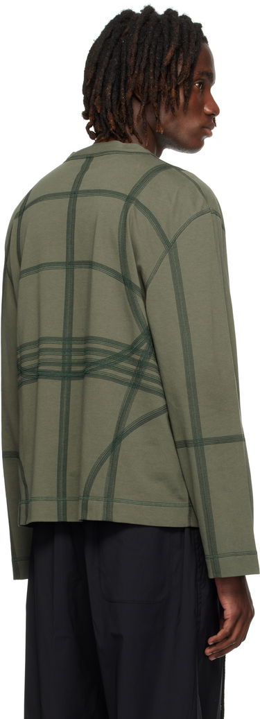 Тениска Craig Green Craig Green Flatlock Long Sleeve T-Shirt Зелено | CGAW25CJETLS11, 2