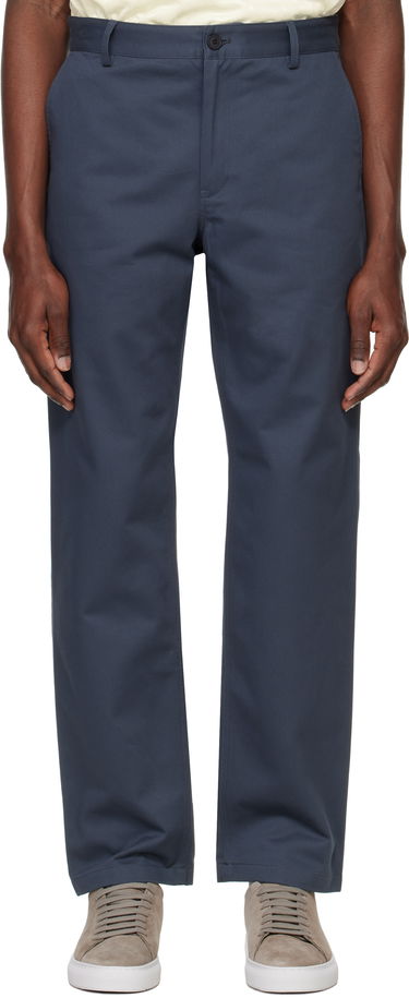Панталони MAISON KITSUNÉ Maison Kitsuné Casual Chino Trousers Синьо | OM01101WW9043, 0