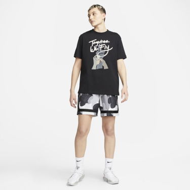 Тениска Nike Swoosh Fly T-Shirt Черно | DR2595-010, 2