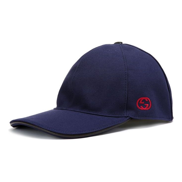 Шапка с козирка Gucci Interlocking G Baseball Cap Синьо | 387554-4H010-4000, 0
