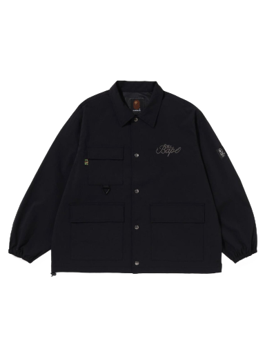 Яке BAPE Mr Bathing Ape Relaxed Fit Coach Jacket Черно | 7J30-140-001