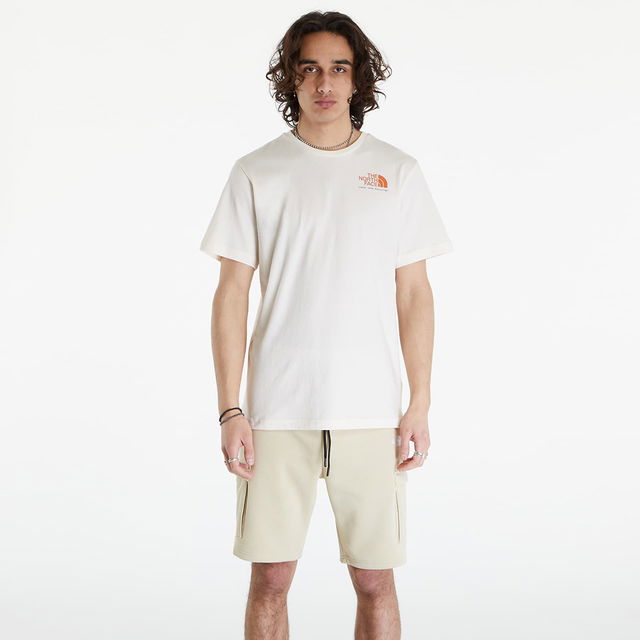 Graphic S/S Tee 3 White Dune