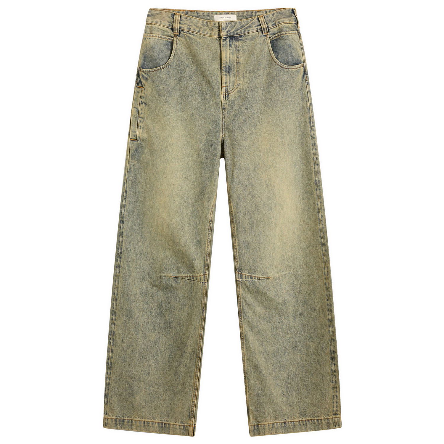 Дънки Entire Studios Gem Jeans, Size Large Синьо | ESU-S25-11007-SW, 1