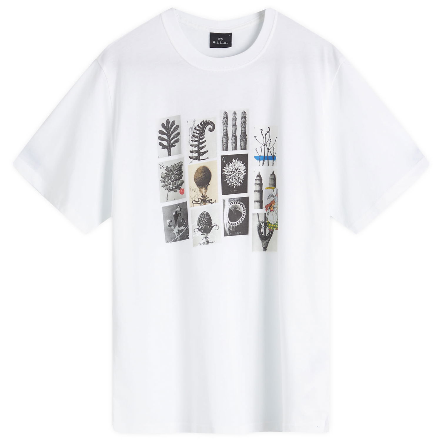 Тениска Paul Smith Paul Smith Desert Flowers Graphic T-Shirt Бяло | M2R-011R-PP5135-01, 0