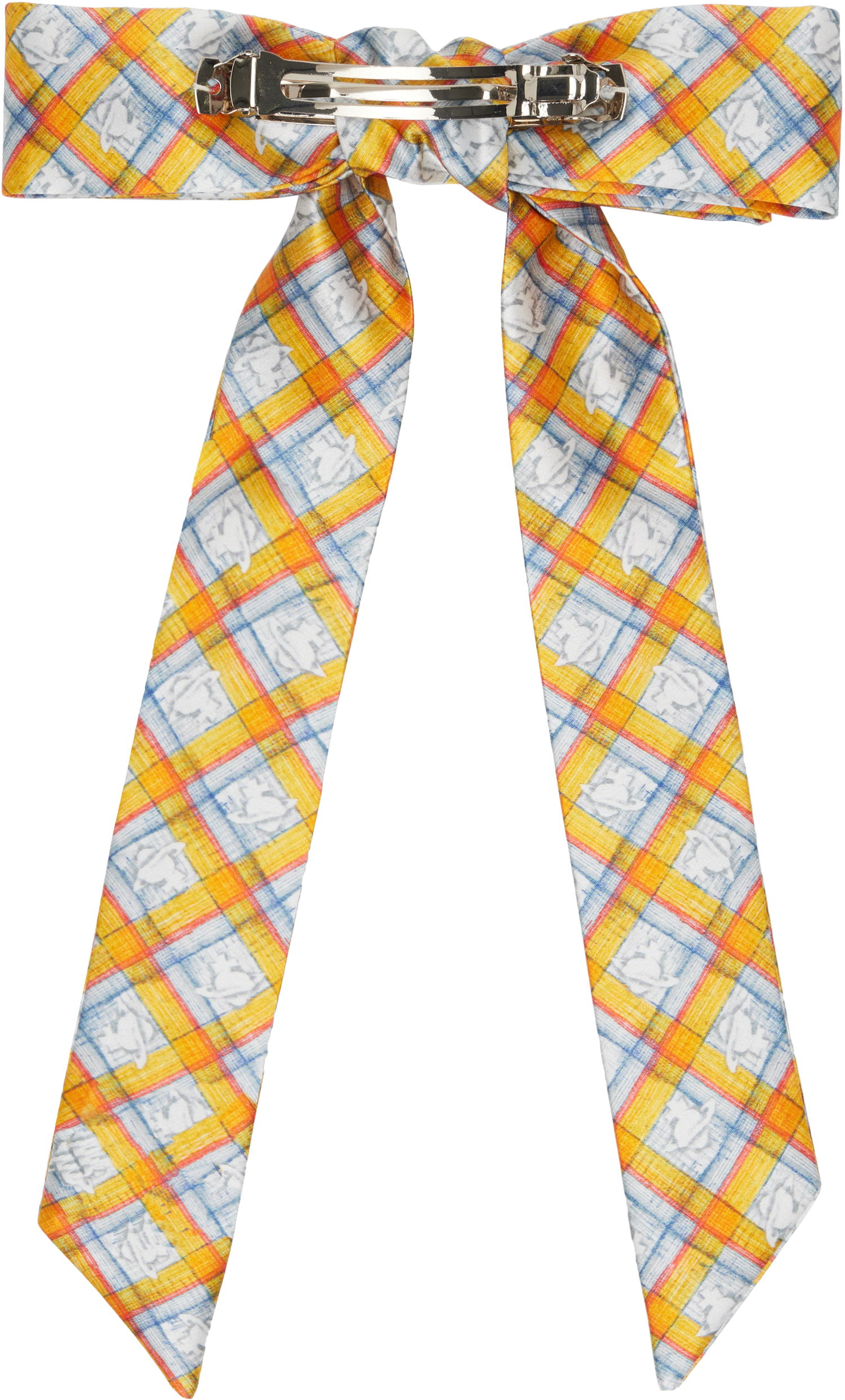 Шал Vivienne Westwood Vivienne Westwood Check Orb Hair Tie Жълто | 81020023-W0167-, 1