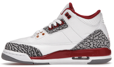 Кецове и обувки Jordan Air Jordan 3 Retro "Cardinal Red" GS Бяло | 398614-126, 0
