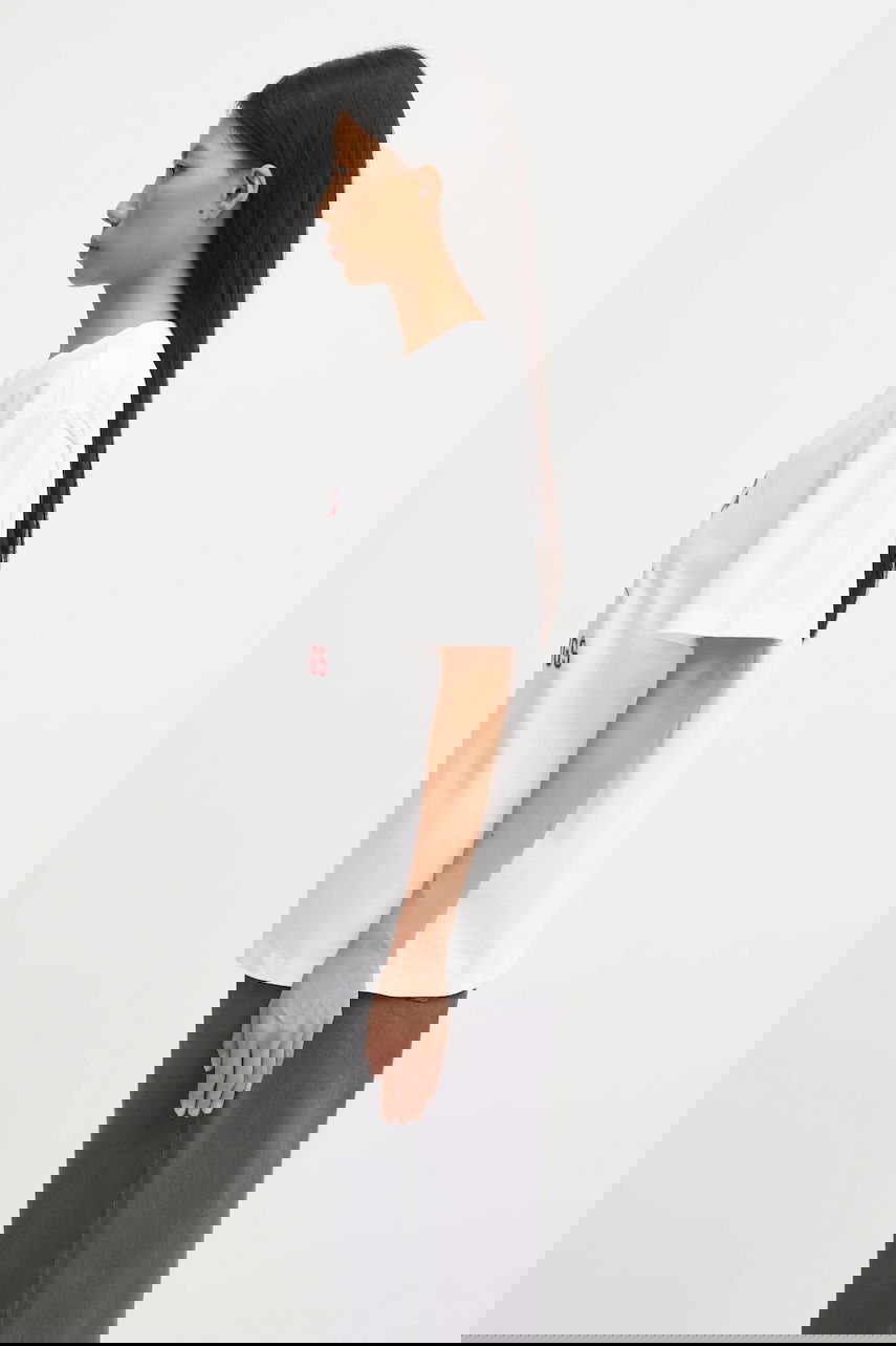 Тениска Carhartt WIP Short Sleeve Wild Dog T-Shirt Бяло | I035487.02XX, 1