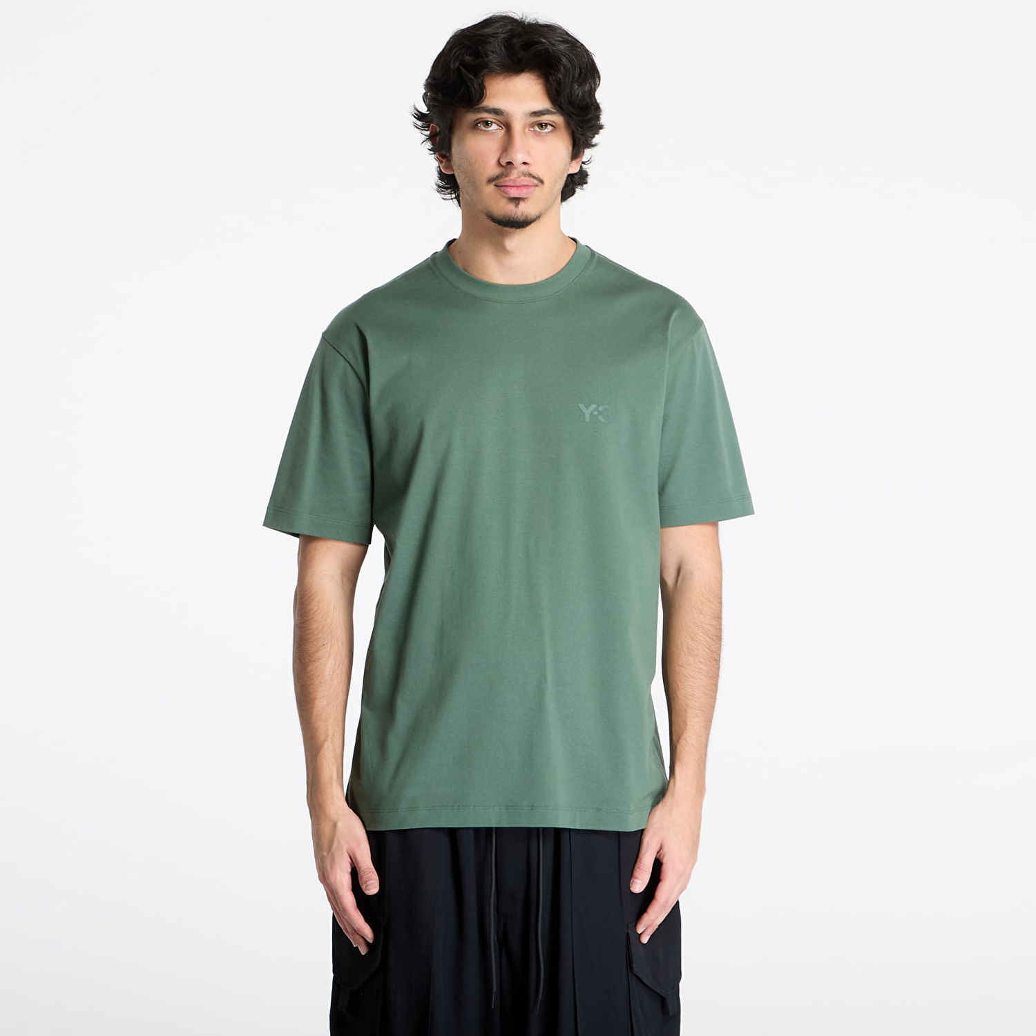 Тениска Y-3 Y-3 Regular Short Sleeve T-Shirt Зелено | JM7870, 0