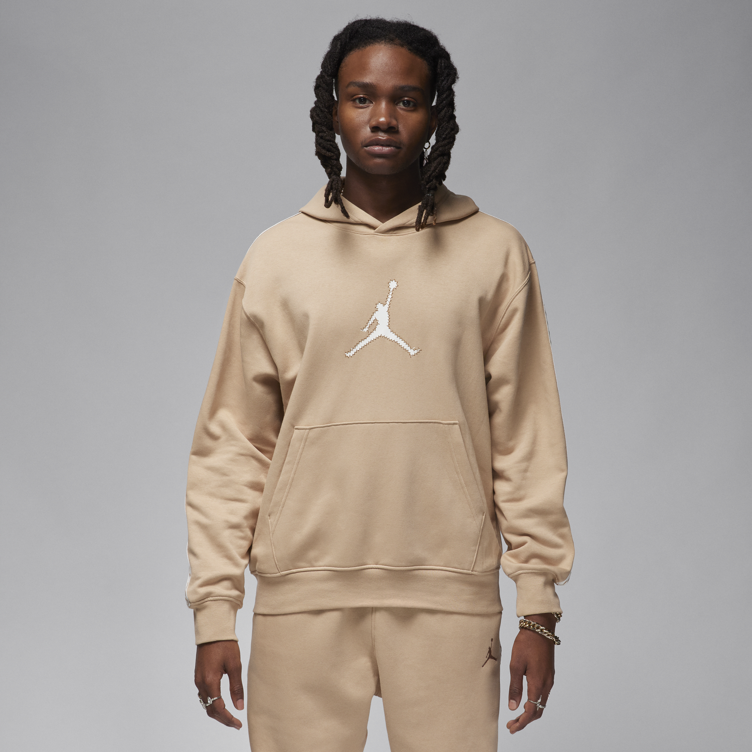 Суитчър Nike Jordan Flight MVP Fleece Hoodie Бежово | FN6352-244, 0